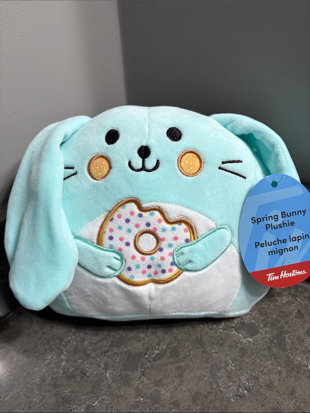 Tim Hortons Spring Bunny Plushie - Mint Green Bunny